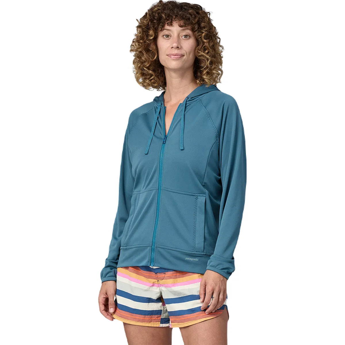 Patagonia Women's Wavy Blue Coastal Hideaway Hoody