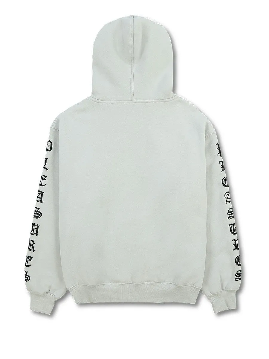 Pleasures Oe Zip Up Hoody - Grey