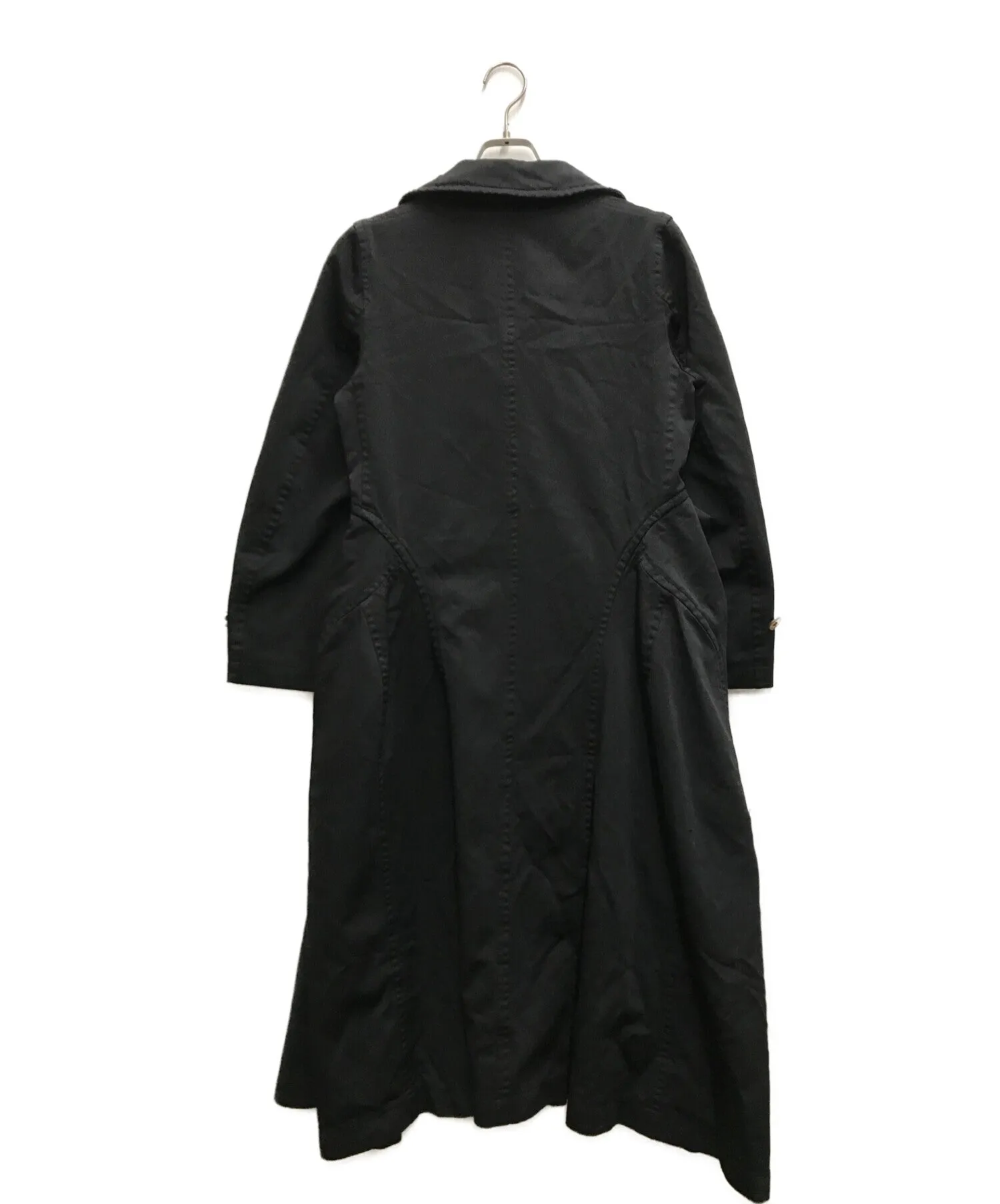 [Pre-owned] COMME des GARCONS Polyester Shrinkable Flared Overcoat GT-C003