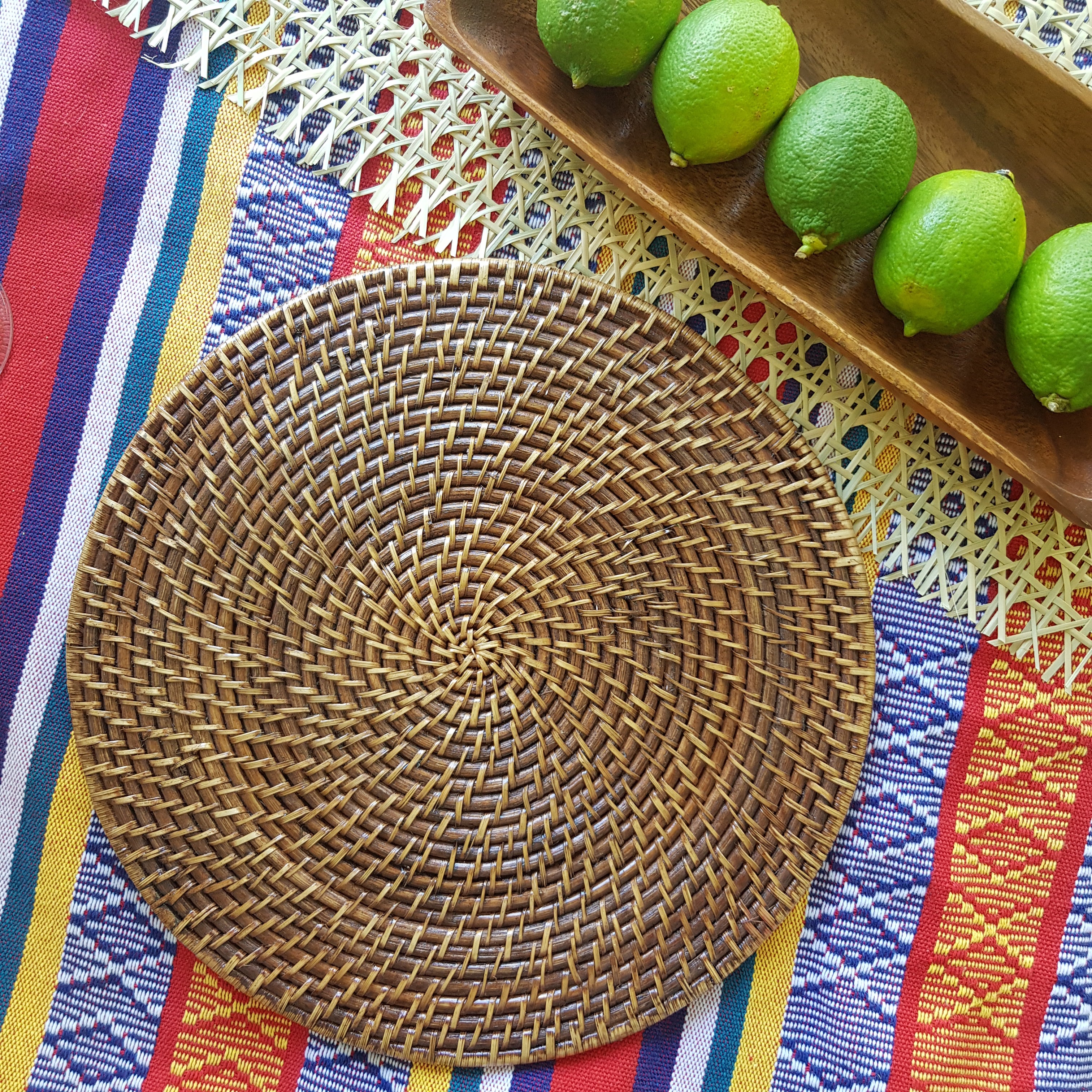 Seneca Rattan Placemats (Set of 2)