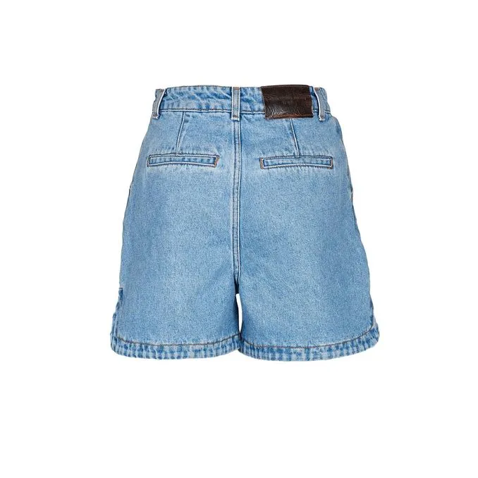 SHORTS BIBI Woman Denim Vintage