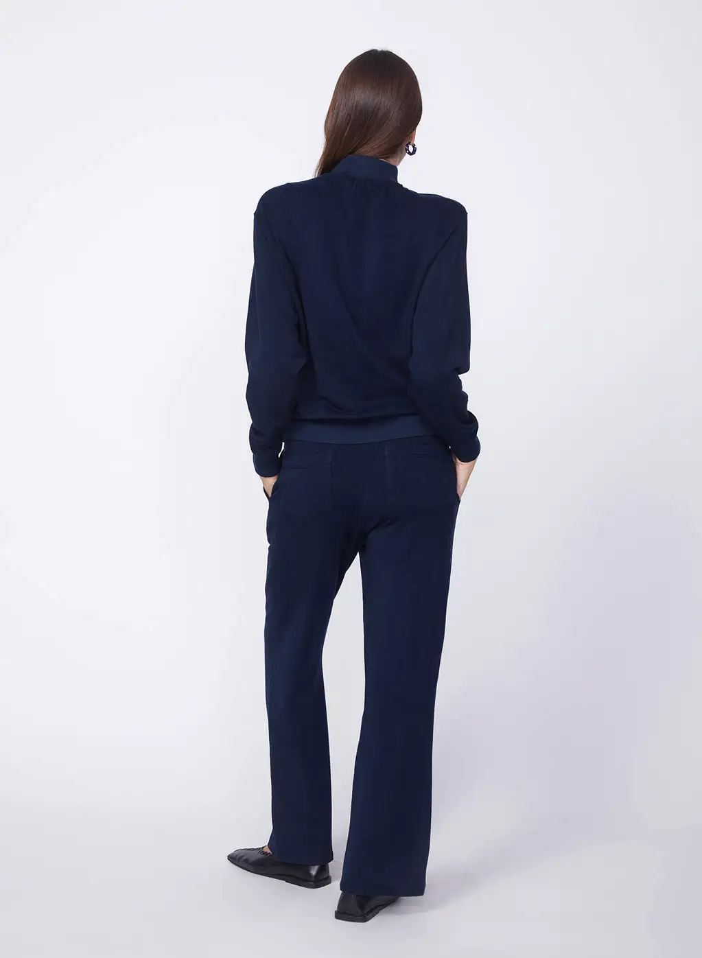 Softest Fleece Trouser in New Navy