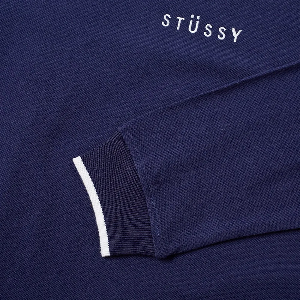 Stussy Long Sleeve Wayfarer TeeNavy