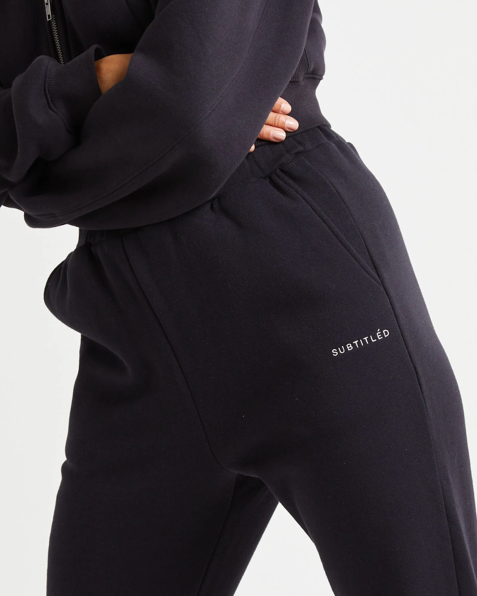 Subtitled Subtitled Trackpants Almost Black