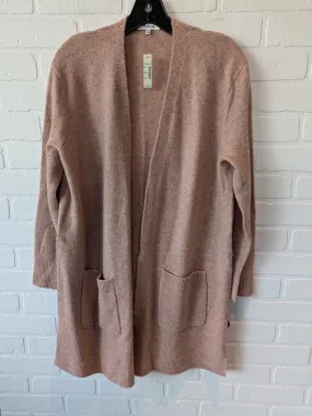 Sweater Cardigan By Madewell In Pink, Size: S