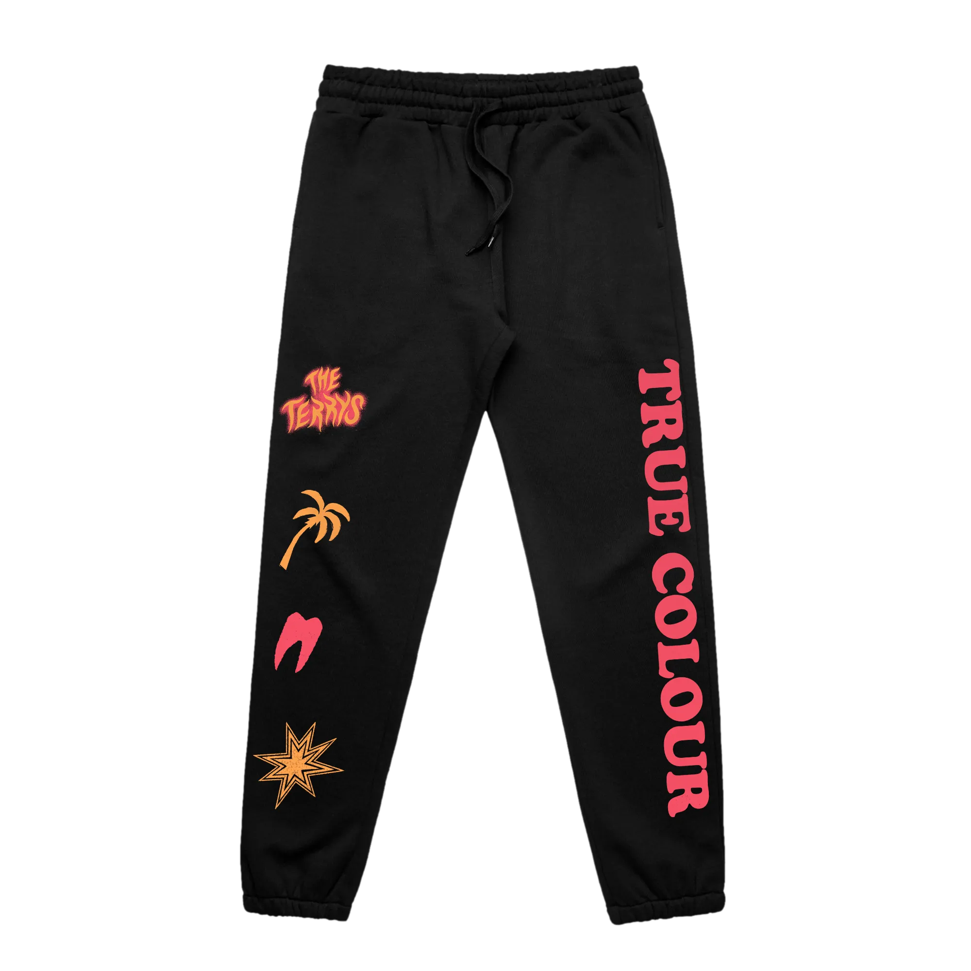 True Colour Trackpants (Black)