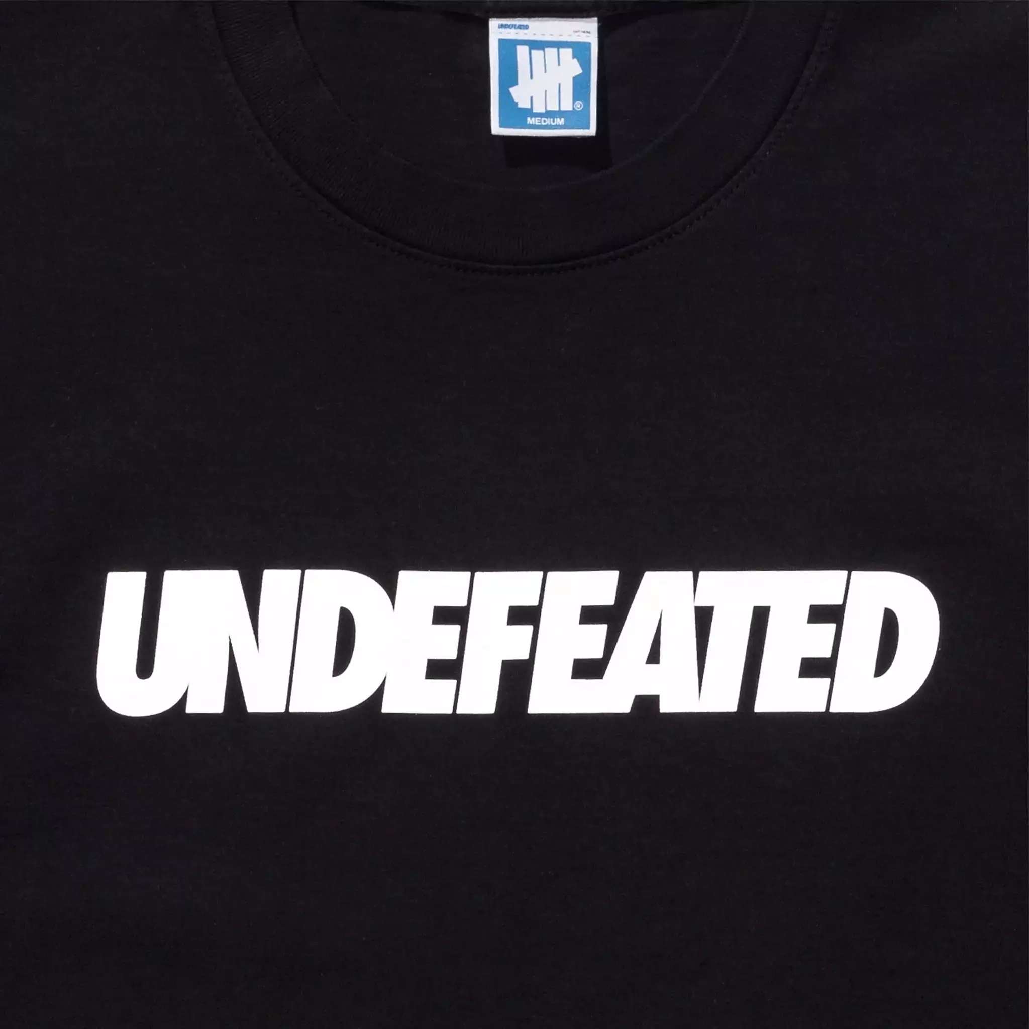 Undefeated Big Logo Tee Black