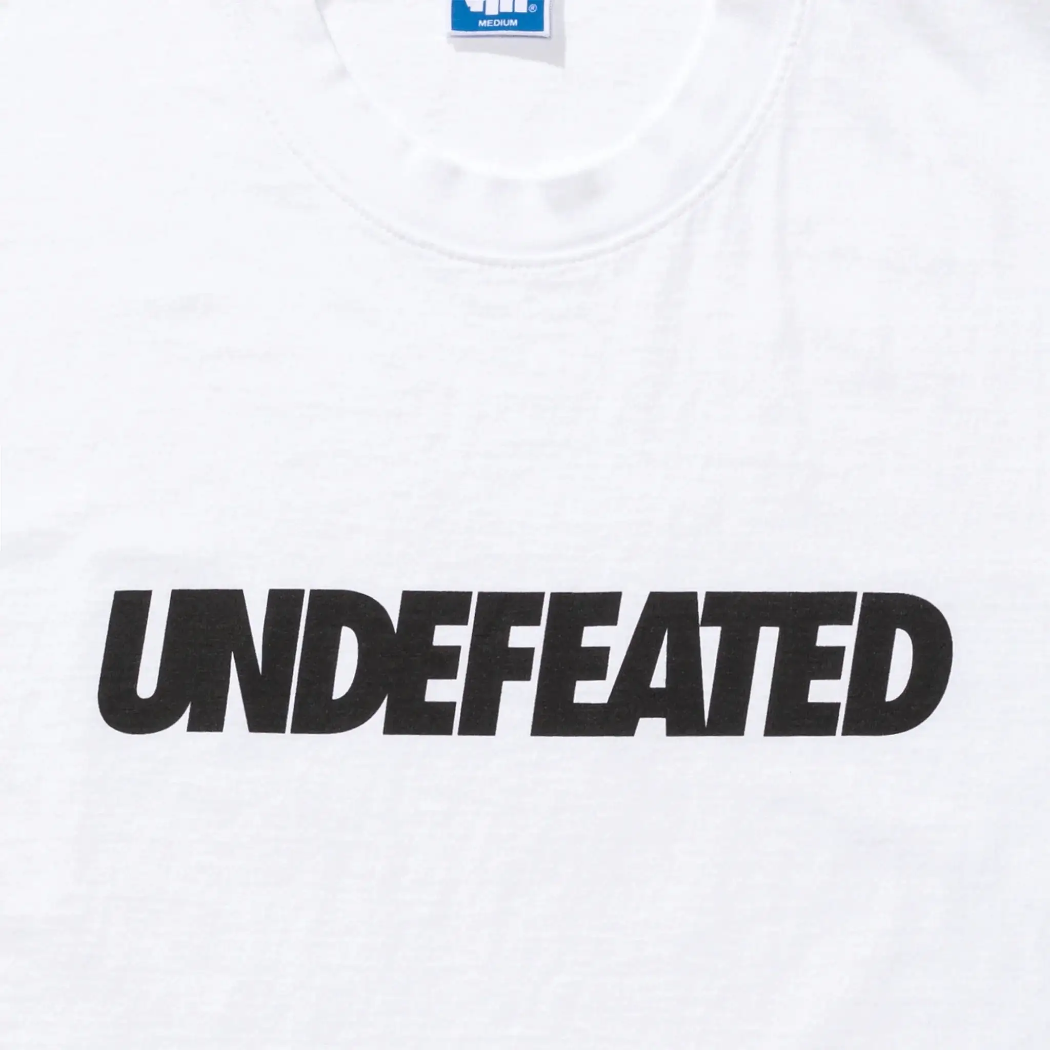 Undefeated Big Logo Tee White