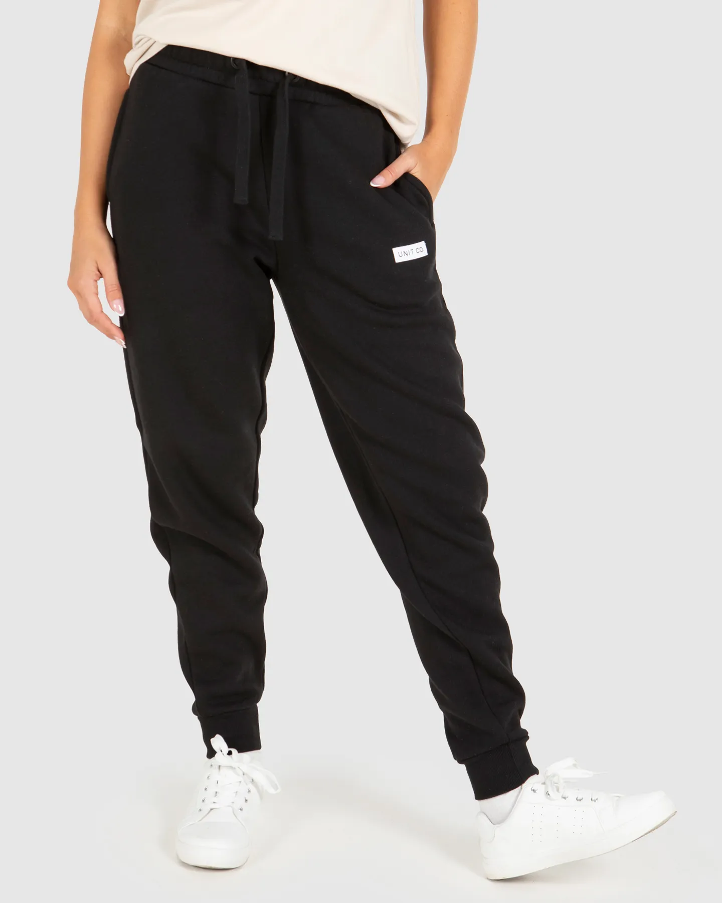 Unit Ladies Madison Trackpants - Black | SurfStitch