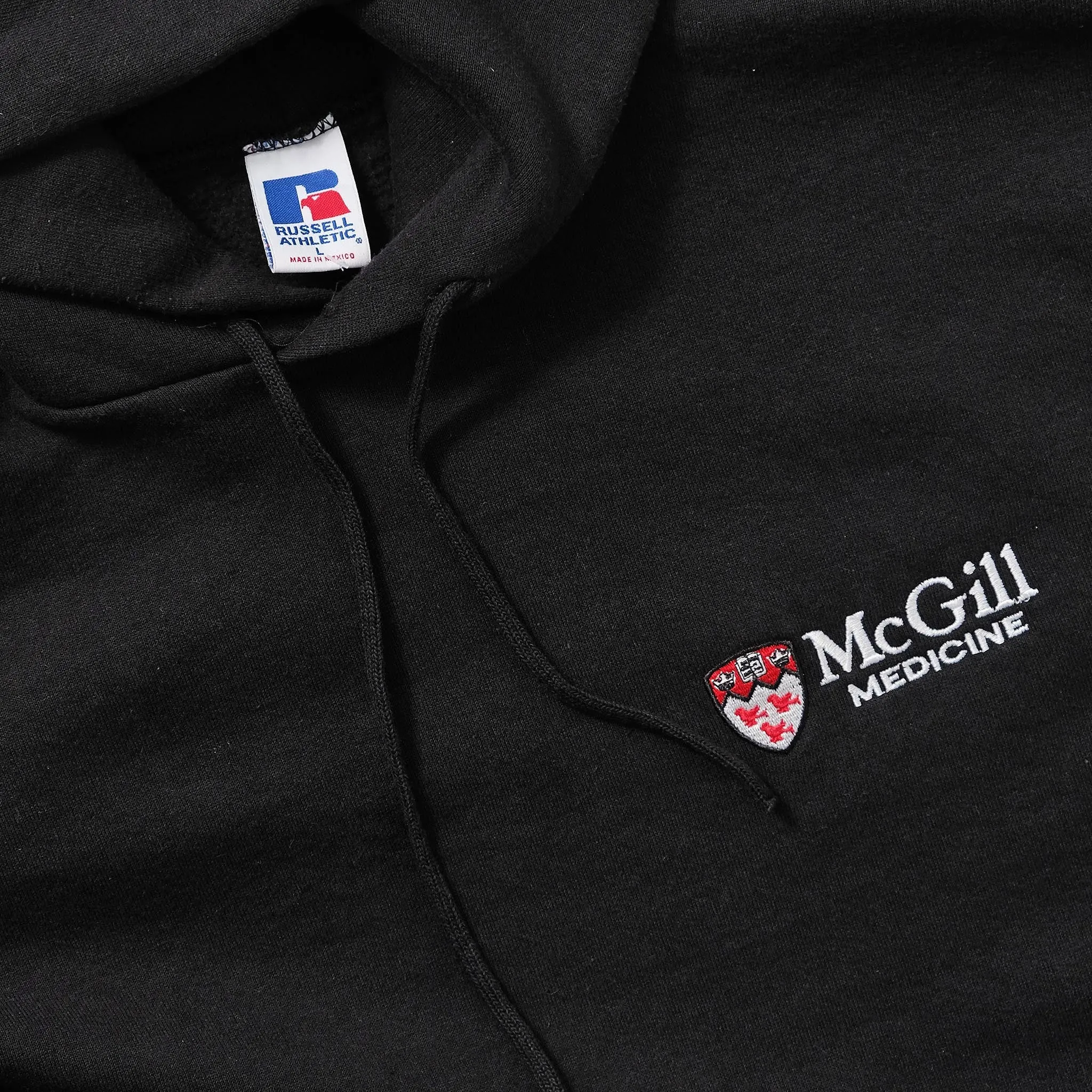 Vintage Russell Athletic McGill Hoody Large