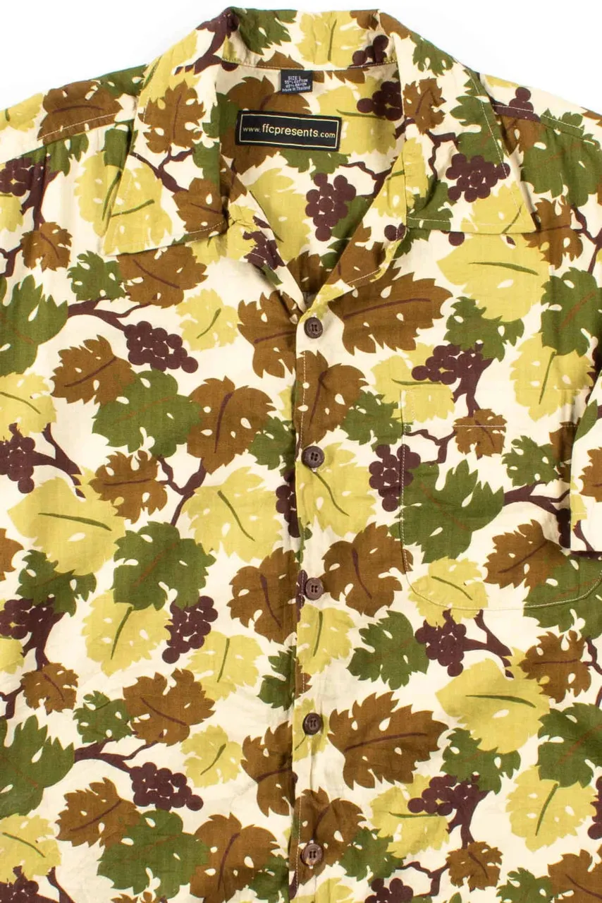 Vinyard Camouflage Button Up Shirt